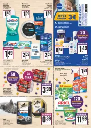 Gazetka promocyjna E Center - Angebote der Woche - Gazetka - ważna od 29.01 do 29.01.2022 - strona 15 - produkty: after shave, ariel, ariel waschmittel, Bad, batterie, batterien, beutel, Bref, bref power, creme, eis, elkos, feuchtigkeitscreme, flasche, katzennahrung, mundspülung, Odol, reiniger, Schal, Schale, sheba, spülung, Ti, waschgel, waschmittel, zahncreme
