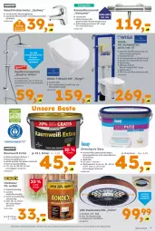 Gazetka promocyjna  - Gazetka - ważna od 26.07 do 26.07.2025 - strona 7 - produkty: armatur, armaturen, auto, Bau, brause, Brei, brie, decke, deckenleuchte, dell, eimer, elle, fernbedienung, Holz, holzlasur, HP, latte, LED Deckenleuchte, Leuchte, Mode, Rauch, Streichputz, teller, thermostat, Ti, tisch, ventilator, Wand-Tiefspül-WC, Wanne, waschtisch, waschtischarmatur, wasser, wc-sitz