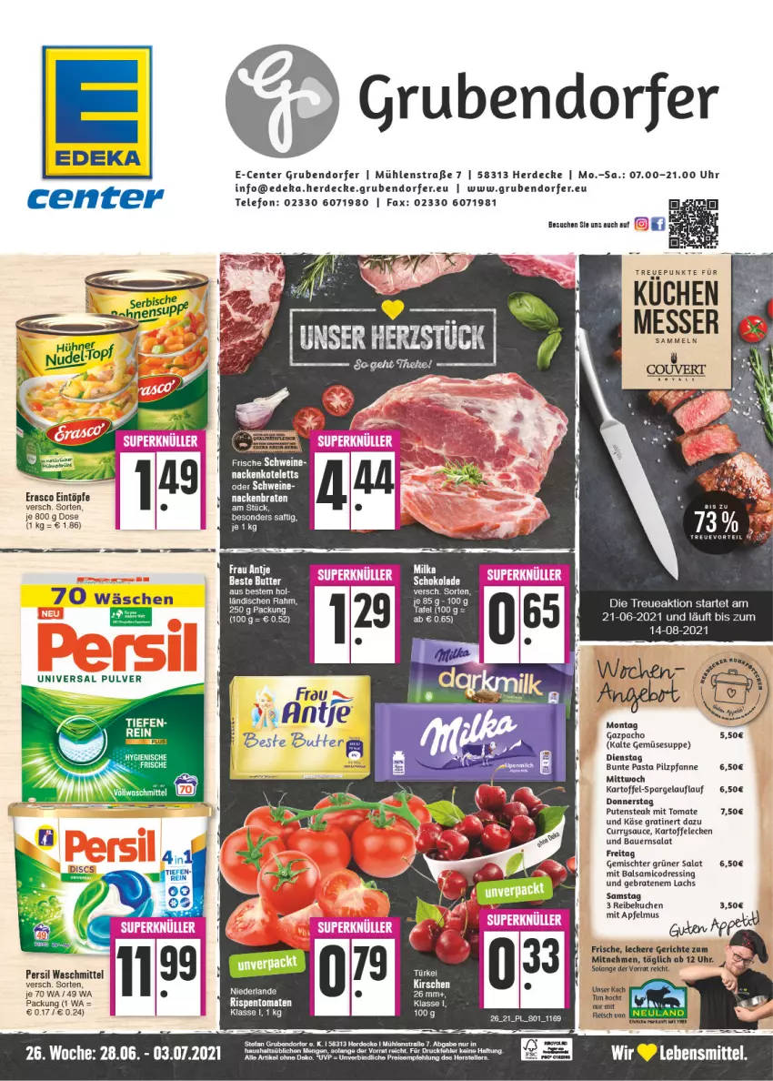 Aktueller Prospekt E Center - Angebote der Woche - von 28.06 bis 03.07.2021 - strona 1