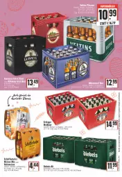 Gazetka promocyjna E Center - Angebote der Woche - Gazetka - ważna od 01.04 do 01.04.2023 - strona 21 - produkty: bier, diebels, erdinger, getränk, getränke, Hefe, hefeweizen, nuss, schöfferhofer