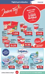 Gazetka promocyjna Combi - Prospekte - Gazetka - ważna od 22.01 do 22.01.2022 - strona 11 - produkty: ACC, Becher, beutel, Cap, cappuccino, chia, cin, eis, emmentaler, exquisa, exquisa frischkäse, fitline, frischkäse, frucht, fruchtjoghurt, Fruchtquark, gouda, joghur, joghurt, joghurt mild, Käse, Körniger Frischkäse, latte, latte macchiato, mac, macchiato, mozzarella, nuss, pizza, pudding, quark, regal, reis, rel, sahne, schlagsahne, schoko, Skyr, vanille