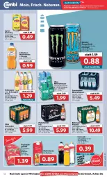 Gazetka promocyjna Combi - Prospekte - Gazetka - ważna od 22.01 do 22.01.2022 - strona 18 - produkty: Alwa, angebot, angebote, bitburger, bitburger pils, burger, discount, drink, eis, energy drink, flasche, frucht, fruchtsaft, gerolsteine, gerolsteiner, getränk, limo, limonade, limonaden, lipton, mineralwasser, monster, Monster Energy, natur, pils, pilsener, reis, rel, saft, schweppes, Sprudel, steiner, Ti, vilsa, vita, wasser