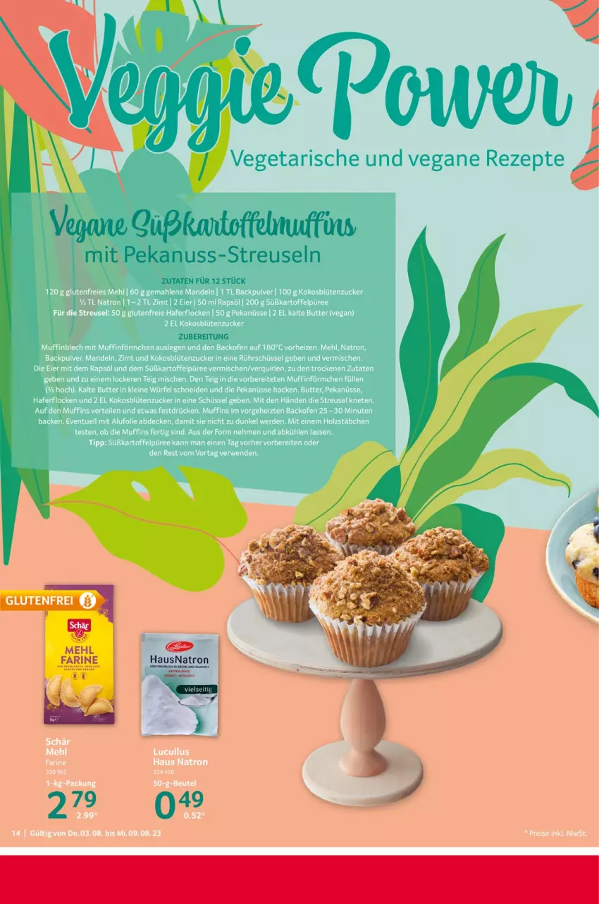 Aktueller Prospekt Selgros - Food - von 03.08 bis 09.08.2023 - strona 14 - produkty: küche, LG, mehl