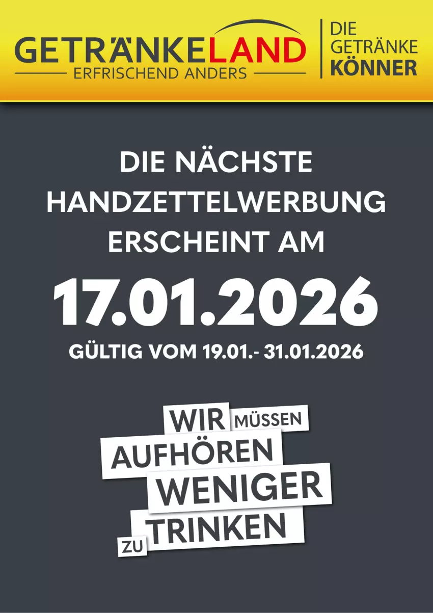 Aktueller Prospekt Getraenkeland - von 04.01 bis 16.01.2026 - strona 4 - produkty: Ti