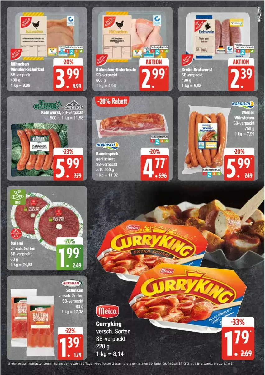 Aktueller Prospekt Edeka - Prospekte - von 18.11 bis 23.11.2024 - strona 7 - produkty: bratwurst, eis, grobe bratwurst, reis, Ti, wurst, ZTE