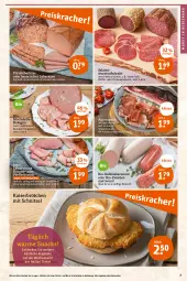 Gazetka promocyjna Tegut - Angebote der Woche - Gazetka - ważna od 29.10 do 29.10.2022 - strona 7 - produkty: angebot, angebote, aufschnitt, bio, braten, brot, brötchen, decke, dekoration, dell, eis, elle, ente, fleisch, Kaiser, Kalbsleber, Kalbsleberwurst, Käse, kräuter, landprimus, leberkäs, leberkäse, leberwurst, mac, Mantel, Mett, mettwurst, mortadella, pfeffer, pizza, rezept, saft, salami, schnitzel, snack, snacks, Speck, Ti, wurst, zwiebel, zwiebelmettwurst