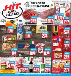 Gazetka promocyjna Hit - Prospekte - Gazetka - ważna od 03.12 do 03.12.2022 - strona 1 - produkty: alkohol, bärenmarke, barilla, Becher, beste butter, bonne maman, butter, clementinen, creme, dallmayr, dallmayr prodomo, doppio passo, duplo, ecco, eis, filet, flasche, frau antje, frische milch, frucht, fruchtsecco, Früh Kölsch, glasflasche, grill, grillo, italienische pasta, joghur, joghurt, Kette, Kinder, kinder riegel, konfitüre, lindt, mam, mascarpone, medaillons, milch, milka, natur, nuss, nutella, passo, pasta, persil, persil waschmittel, pizza, primitivo, prodomo, reis, riegel, rind, rinder, rosato, rotkäppchen, saft, sahne, Sahnejoghurt, schoko, schwein, schweine, schweinefilet, sekt, Streichzart, Ti, Tiere, wagner, waschmittel, wein, weine, zott, ZTE, zucker