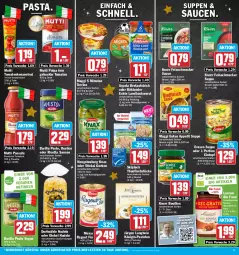 Gazetka promocyjna Hit - Prospekte - Gazetka - ważna od 03.12 do 03.12.2022 - strona 11 - produkty: aufstrich, barilla, Becher, beutel, bio, bockwurst, böklunder, brot, brotaufstrich, creme, cremesuppe, eintopf, eis, erasco, feinschmecker, fisch, flasche, gin, gurke, gurken, hengstenberg, knorr, Königin-Pasteten, maggi, meica, Mutti, nudel, nudeln, pasta, pastete, pesto, Ragout, reis, sauce, saucen, Speck, suppe, suppen, terrine, thunfisch, Ti, tomate, tomaten, topf, wurst, ZTE