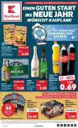 Gazetka promocyjna Kaufland - Gazetka - ważna od 04.01 do 04.01.2023 - strona 1 - produkty: alkohol, angebot, angebote, auer, batterie, beck's, coca-cola, cola, eis, ente, fanta, Feuerwerksartikel, jahrgangssekt, Jugendfeuerwerk, Käse, käsescheiben, Le Rustique, Mezzo Mix, mumm, pils, Raclette Käse, Raketen, Raketensortiment, rind, rwe, schnittkäse, sekt, sprite, Ti, ZTE