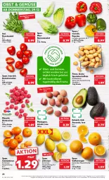 Gazetka promocyjna Kaufland - Gazetka - ważna od 04.01 do 04.01.2023 - strona 24 - produkty: angebot, avocado, beere, beeren, clementinen, cola, eis, erde, himbeer, himbeere, himbeeren, kartoffel, kartoffeln, leine, obst, orange, orangen, paprika, Romanasalat, Romatomaten, rucola, saft, Saftorangen, salat, Schal, Schale, speisekartoffeln, Ti, tomate, tomaten, trolli, und gemüse, zitrone, zitronen, ZTE