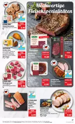 Gazetka promocyjna Kaufland - Gazetka - ważna od 04.01 do 04.01.2023 - strona 27 - produkty: angebot, angebote, auer, Bau, beef, besteck, braten, burgunder, cordon bleu, eis, elle, emmentaler, fleisch, geschirr, gewürz, gulasch, hinterschinken, ilag, jungbullen, Käse, kasseler, kotelett, lachs, pfanne, pfannen, pfeffer, purland, rind, rinder, rinderbraten, rindergulasch, roastbeef, rotwein, saft, schinken, schnitten, schwein, schweine, schweinekotelett, Spezi, steak, teller, Ti, wein, weine