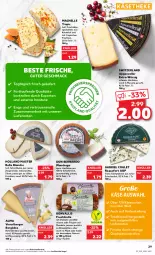 Gazetka promocyjna Kaufland - Gazetka - ważna od 04.01 do 04.01.2023 - strona 29 - produkty: angebot, angebote, appenzeller, Berger, Bergkäse, brie, Datteln, elle, Feigen, frischkäse, frucht, früchte, früchten, hartkäse, Heu, heumilch, Käse, käsetheke, latte, Laufen, mac, Manchego, mandel, mandeln, milch, müsli, nuss, salat, schnittkäse, Spezi, Ti