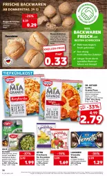 Gazetka promocyjna Kaufland - Gazetka - ważna od 04.01 do 04.01.2023 - strona 34 - produkty: angebot, auer, backwaren, Bau, Bauer, beutel, blattspinat, bohne, bohnen, brötchen, butter, Dr. Oetker, eis, elle, frische backwaren, früchte, geback, grüne bohnen, iglo, langnese, mehl, natur, pizza, Rahmgemüse, rum, saft, smoothie, smoothies, Speck, Spezi, spinat, Ti, tiefkühlkost, trolli, vanille, viennetta, ZTE