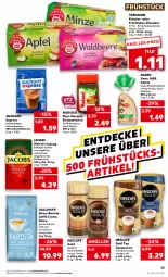 Gazetka promocyjna Kaufland - Gazetka - ważna od 04.01 do 04.01.2023 - strona 35 - produkty: angebot, angebote, aufstrich, beutel, bohne, bohnen, bohnenkaffee, brot, brotaufstrich, caffè crema, Cap, cappuccino, cin, dallmayr, dinkelmehl, eis, elle, früchte, Früchtetee, getränk, getränke, getränkepulver, haselnuss, jacobs, Jacobs Meisterröstung, kaffee, kakao, kräuter, löslicher bohnenkaffee, mehl, Meister, meisterröstung, Nescafé, nescafé gold, Nudossi, nuss, ohne palmöl, saft, tee, teekanne, Ti