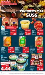 Gazetka promocyjna Kaufland - Gazetka - ważna od 04.01 do 04.01.2023 - strona 8 - produkty: ananas, angebot, beere, beeren, bier, cocktail, dessert, desserts, dessertsauce, eis, erdbeere, erdbeeren, Fondue, frucht, kakao, kirsch, kirsche, kirschen, kühlregal, milch, orange, orangen, pfirsich, regal, saft, sauce, Schal, Schale, schnitten, schoko, schokolade, Schwartau, Ti, trauben, vita, vollmilch, wein, ZTE, zucker