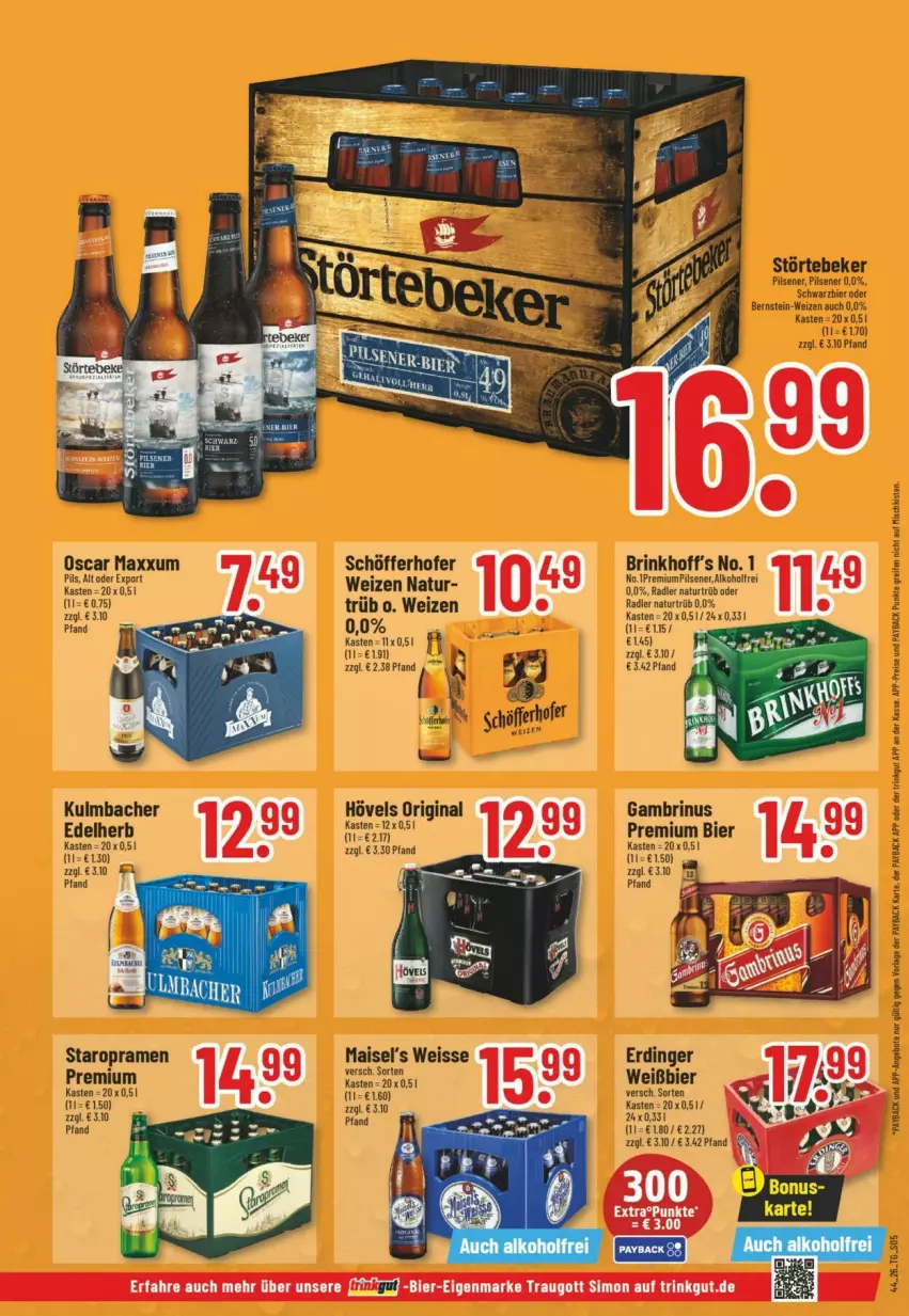Aktueller Prospekt Trinkgut - Prospekte - von 25.10 bis 31.10.2026 - strona 5 - produkty: alkohol, angebot, angebote, eis, gin, mais, natur, payback, reifen, reis, schöfferhofer, Ti
