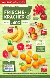 Gazetka promocyjna Aldi Nord - Aldi-Vorschau - Gazetka - ważna od 26.03 do 26.03.2022 - strona 2 - produkty: aldi, angebot, banane, bananen, beere, beeren, beutel, bio, erde, frucht, grapefruit, himbeer, himbeere, himbeeren, kracher, mac, obst, Obst und Gemüse, orange, orangen, rum, salat, salate, Schal, Schale, tafeläpfel, Ti, trolli, und gemüse, ZTE