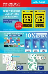 Gazetka promocyjna Aldi Nord - Aldi-Vorschau - Gazetka - ważna od 26.03 do 26.03.2022 - strona 27 - produkty: angebot, Apple, decke, erde, gin, papier, Ria, rwe, Serviette, servietten, Ti, tisch, tischdecke, top-angebot, usb, ZTE