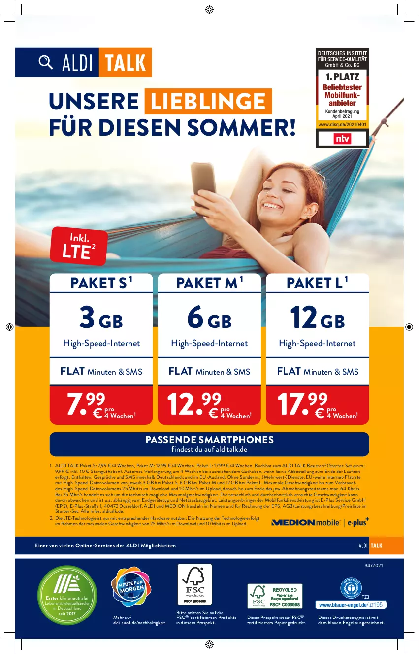 Aktueller Prospekt AldiSud - ALDI Aktuell - von 23.08 bis 28.08.2021 - strona 44