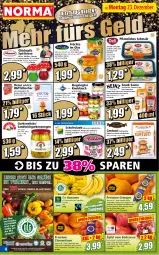 Gazetka promocyjna Norma - Norma - Gazetka - ważna od 30.12 do 30.12.2024 - strona 4 - produkty: banane, bananen, Becher, beere, beeren, beutel, bio, bio-bananen, bonita, burger, chili, clementinen, cocktail, decor, dessert, desserts, eis, elle, erdbeere, erdbeeren, erde, flasche, fleisch, frucht, früchte, fruchtfleisch, gewürz, Gewürzgurke, gewürzgurken, gurke, gurken, himbeer, himbeere, himbeeren, ketchup, kirsch, kiwi, knoblauch, kräuter, kräutern, LG, likör, liqueur, mac, malz, mandel, mandeln, mango, milch, natur, navelina, obst, Obst und Gemüse, orange, orangen, pfirsich, pfirsiche, pommes, Pommes Frites, reis, saft, säfte, salat, salate, sandwich, sauce, Schmalz, schoko, schokolade, snack, Sriracha, Ti, tiefpreis, tisch, tomato ketchup, tuc, und gemüse, vita, wein, weinbrand, zwiebel