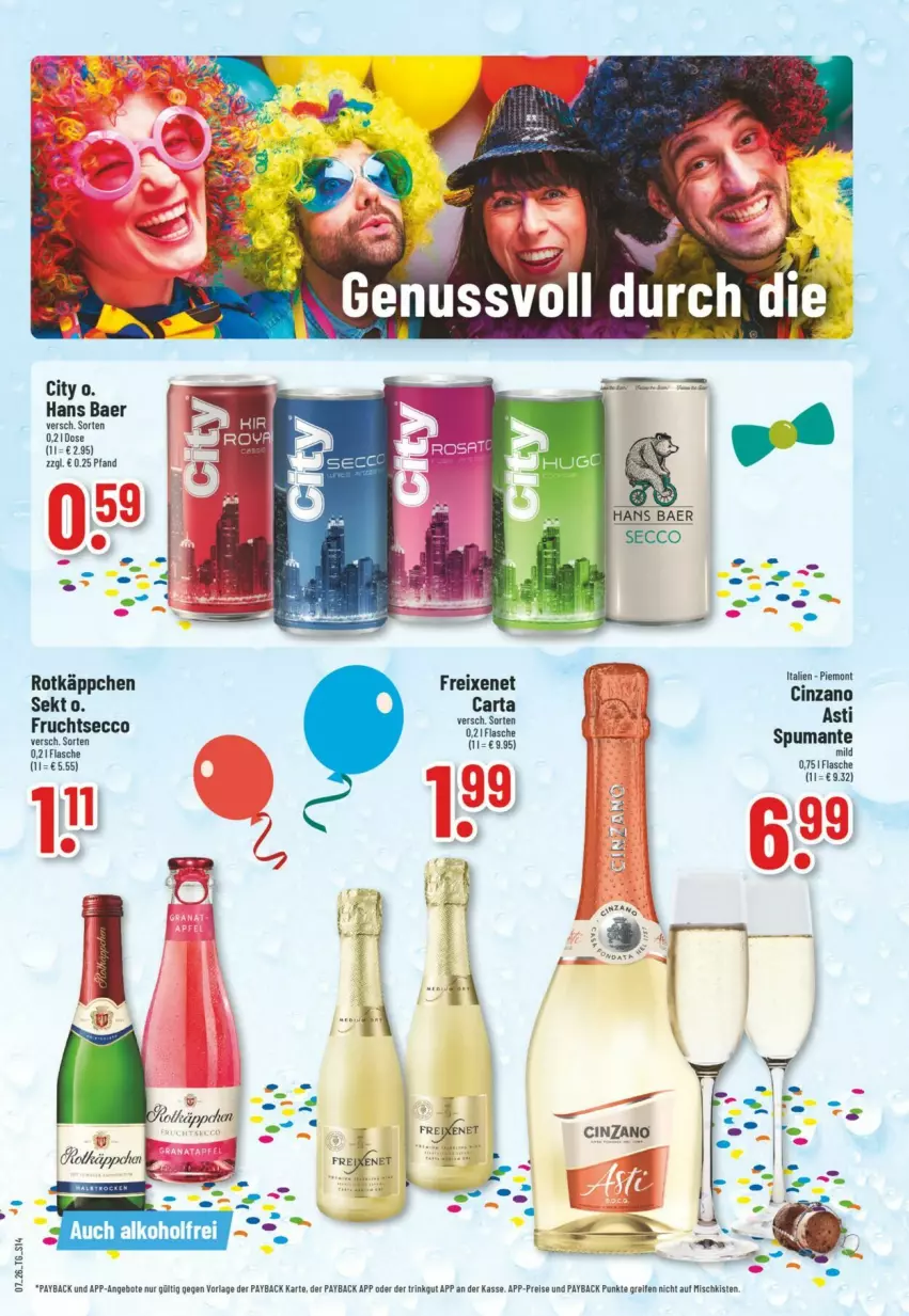 Aktueller Prospekt Trinkgut - Prospekte - von 08.02 bis 14.02.2026 - strona 16 - produkty: angebot, angebote, ecco, eis, flasche, freixenet, frucht, fruchtsecco, payback, puma, reifen, reis, rotkäppchen, sekt, spumante, Ti