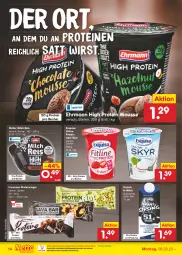 Gazetka promocyjna Netto Marken-Discount - Filial-Angebote - Gazetka - ważna od 11.02 do 11.02.2023 - strona 14 - produkty: Becher, bestpreis, ehrmann, eis, exquisa, fitline, milch, mousse, Müller, ndk, reis, riegel, Skyr, Ti