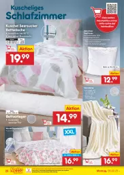 Gazetka promocyjna Netto Marken-Discount - Filial-Angebote - Gazetka - ważna od 11.02 do 11.02.2023 - strona 28 - produkty: Bau, baumwolle, bett, bettwäsche, decke, dekoration, eis, heimtextilien, kissen, kopfkissen, Kuschelweich, mikrofaser, ndk, reis, schlafzimmer, seersucker, seersucker bettwäsche, Sport, tagesdecke, Ti, wolle