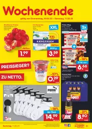 Gazetka promocyjna Netto Marken-Discount - Filial-Angebote - Gazetka - ważna od 11.02 do 11.02.2023 - strona 31 - produkty: angebot, arla, bestpreis, chicken wings, eis, froop, Müller, müller froop, Paula, paulaner, pflaume, pflaumen, Pflaumen-Tomaten, reis, reiss, Schal, Schale, socken, Spezi, Ti, tomate, tomaten, ZTE