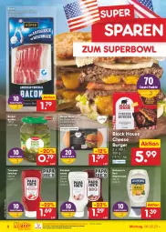 Gazetka promocyjna Netto Marken-Discount - Filial-Angebote - Gazetka - ważna od 11.02 do 11.02.2023 - strona 8 - produkty: bacon, bestpreis, buch, burger, burger buns, butter, eis, feinkost, gurke, gurken, Holz, ketchup, mayonnaise, ndk, reis, sauce, schnitten, Ti, tomate, tomaten, tomatenketchup, Yo