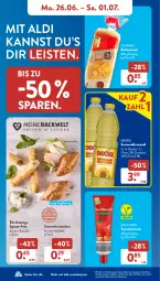 Gazetka promocyjna AldiSud - NÄCHSTE WOCHE - Gazetka - ważna od 01.07 do 01.07.2023 - strona 12 - produkty: aldi, alle artikel ohne dekoration, backofen, blume, blumen, blumenöl, butter, Buttertoast, dekoration, eis, feta, flasche, Ofen, reis, sonnenblume, sonnenblumen, sonnenblumenöl, spinat, steinofen, Ti, toast, tomate, tomaten, tomatenmark, ZTE