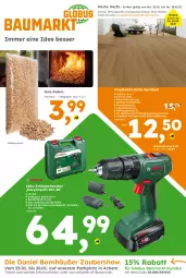 Gazetka promocyjna  - Gazetka - ważna od 25.01 do 25.01.2025 - strona 1 - produkty: akku, Bad, Bau, eis, elle, Holz, koffer, ladegerät, Pellets, reis, ring, sac, Thea, Ti, vinylboden, wasser