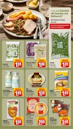 Gazetka promocyjna Rewe - Prospekte - Gazetka - ważna od 28.10 do 28.10.2023 - strona 10 - produkty: Becher, fertiggericht, fertiggerichte, flammkuchen, gurke, henglein, kartoffel, kasseler, kuchen, lamm, merl, Quiche, rezept, rezepte, rosen, Rosenkohl, rotkohl, salat, salatsauce, sauce, Schal, Schale, schnitten, Speck, steinhaus, Ti, wurst, Yo, YouCook, Zum Dorfkrug