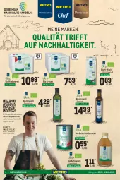 Gazetka promocyjna Metro - Food - Gazetka - ważna od 23.03 do 23.03.2022 - strona 2 - produkty: apfel, apfelessig, beere, beeren, bio, erbsen, essig, flasche, gin, himbeer, himbeere, himbeeren, Metro, milch, olive, oliven, olivenöl, ring, saft, Ti, tomate, tomaten