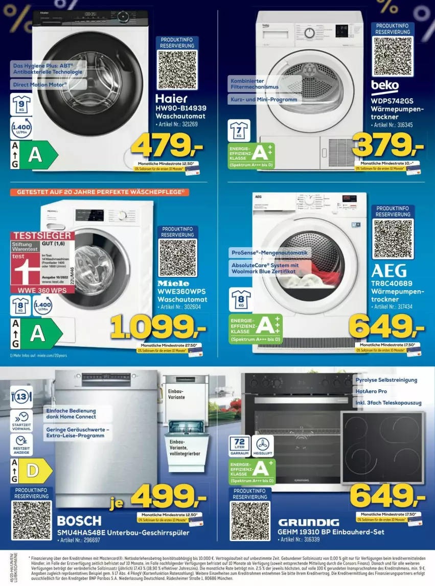 Aktueller Prospekt Euronics - Prospekte - von 06.11 bis 11.11.2023 - strona 10 - produkty: auto, Bau, berliner, consors finanz, eimer, eis, grundig, LG, mastercard, Reinigung, Ria, ring, rum, Spektrum, Teleskop, Ti