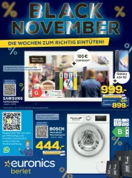 Gazetka promocyjna Euronics - Prospekte - Gazetka - ważna od 11.11 do 11.11.2023 - strona 1 - produkty: auto, eis, Germ, Mode, Samsung, Schal, Ti