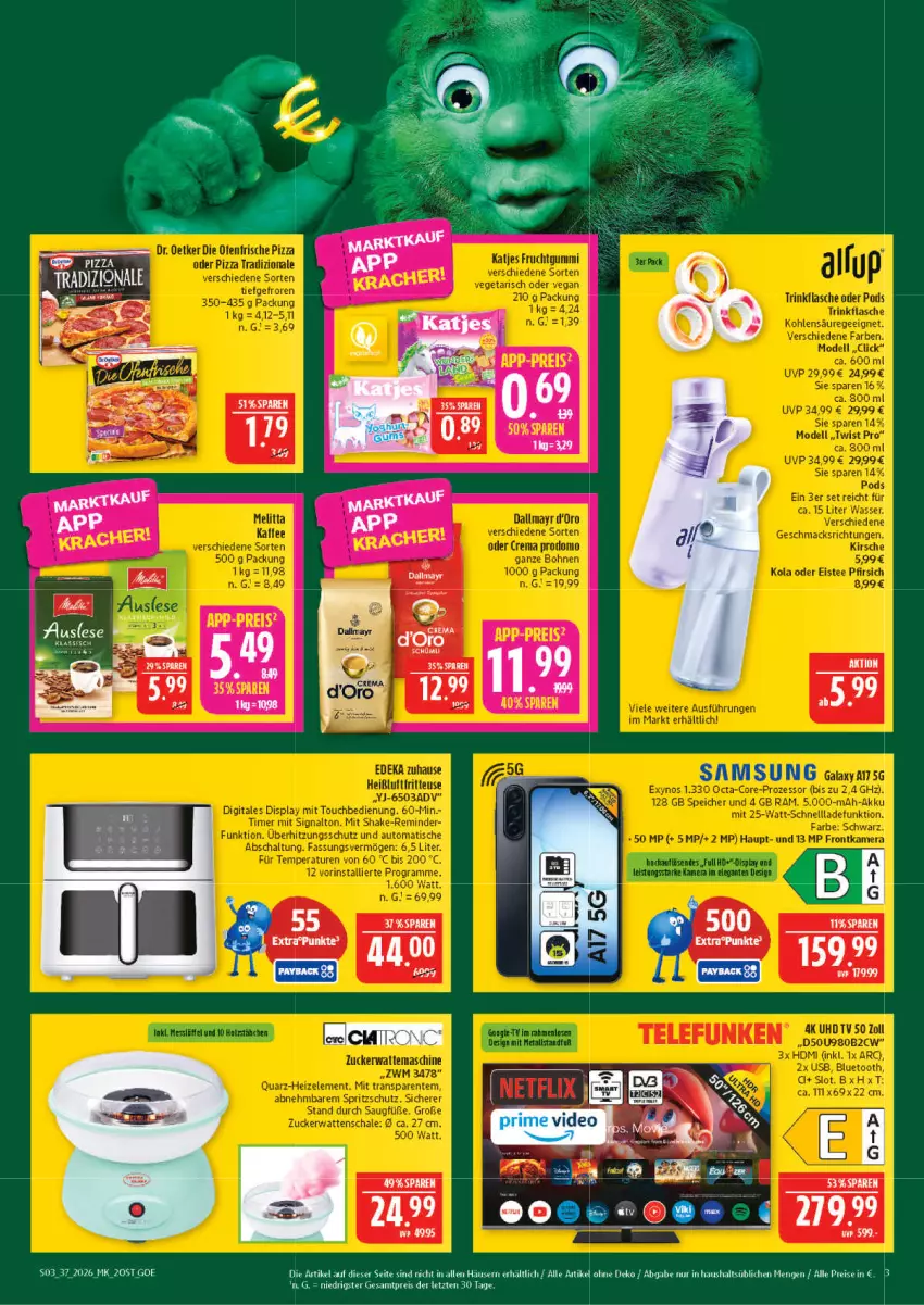 Aktueller Prospekt Marktkauf - Prospekt - von 06.09 bis 12.09.2026 - strona 3 - produkty: eis, elle, reis, Samsung, Ti