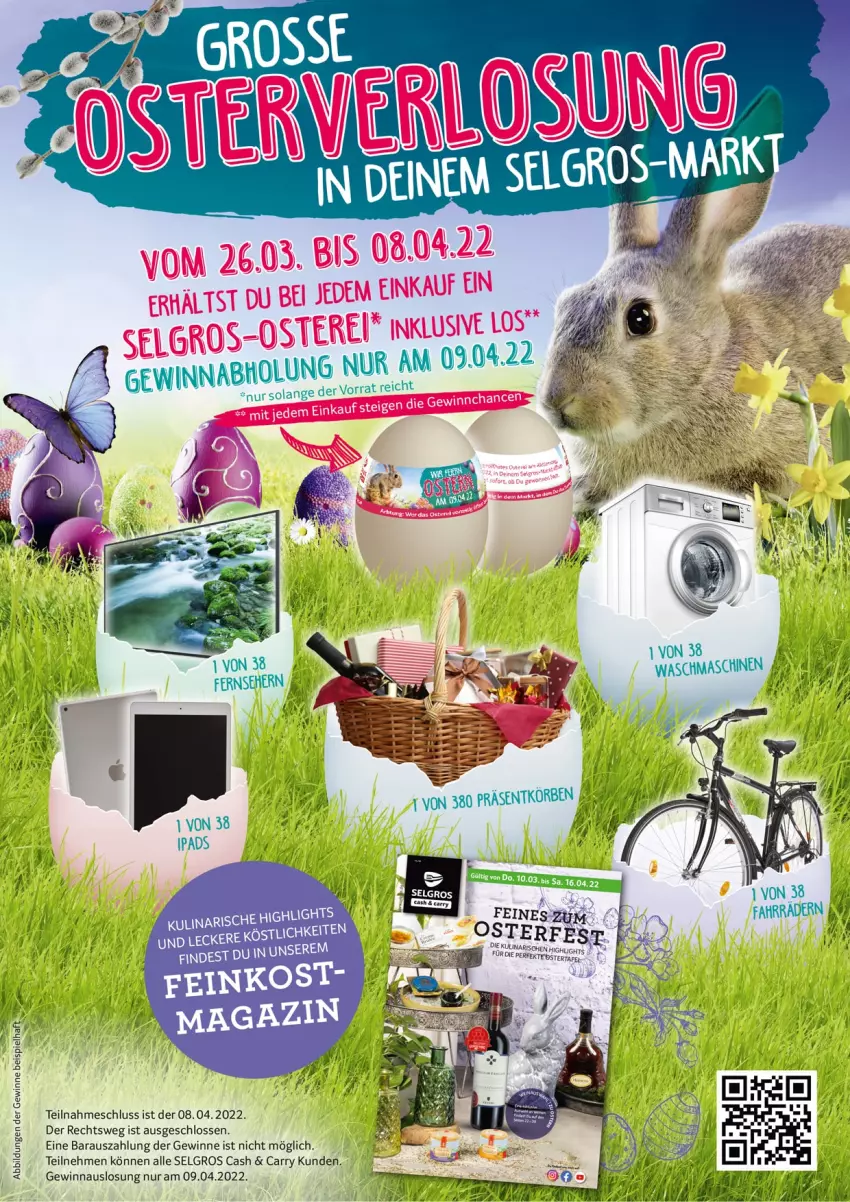 Aktueller Prospekt Selgros - Super Ostereier-Samstag 09.04.22 - von 09.04 bis 18.04.2022 - strona 2 - produkty: LG, Ria