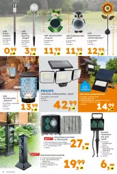 Gazetka promocyjna  - Gazetka - ważna od 14.06 do 14.06.2025 - strona 8 - produkty: Bewegungssensor, blume, eis, Frosch, Garten, Kugel, LED Tischleuchte, Leuchte, Schal, solarleuchte, sonnenblume, steckdose, Ti, tisch, tischleuchte, uhr