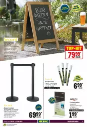Gazetka promocyjna Metro - Gastronomie Spezial - Gazetka - ważna od 07.04 do 07.04.2021 - strona 5 - produkty: deo, eis, elle, Holz, Kreide, Kreidemarker, reis, teller, Ti, tisch