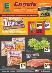 Gazetka promocyjna E Center - Angebote der Woche - Gazetka - ważna od 13.08 do 13.08.2022 - strona 1 - produkty: angebot, braten, cola, eis, elle, Engel, ente, flammkuchen, kuchen, lamm, lebensmittel, leine, magazin, mars, pizza, reis, reiss, ristorante, ristorante pizza, teller, Ti