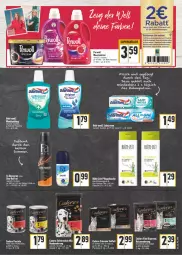 Gazetka promocyjna E Center - Angebote der Woche - Gazetka - ważna od 13.08 do 13.08.2022 - strona 23 - produkty: alkohol, beutel, bio, bio-zitronen, Blüte, Brock, dusche, flasche, gelee, gin, grüner tee, hundenahrung, katzennahrung, mac, mundspülung, Odol, ohne alkohol, pastete, pflegedusche, pool, rind, roll-on, sauce, spülung, tee, Ti, vita, waschmittel, zitrone, zitronen