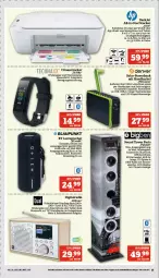 Gazetka promocyjna Marktkauf - Prospekt - Gazetka - ważna od 22.07 do 22.07.2023 - strona 35 - produkty: akku, batterie, blaupunkt, drucker, eis, feta, fitnesstracker, Holz, kraft, Lampe, lautsprecher, ndk, Radio, reis, smartphone, Spiele, tablet, Tasche, taschen, taschenlampe, Ti, tuner, uhr, usb, wasser