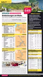 Gazetka promocyjna Netto - Woche 37-38 - Gazetka - ważna od 25.09 do 25.09.2022 - strona 3 - produkty: arla, aust, bett, bier, Brei, buch, decke, eis, erde, fenster, frühbucherpreise, Germ, getränk, getränke, kaffee, Liege, mac, möbel, Mode, rama, reis, reiseverlauf, rel, rezept, Ria, sac, speyer, Sport, tee, Ti, uhr, wasser, wein