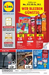 Gazetka promocyjna Lidl - Aktionsprospekt - Gazetka - ważna od 26.02 do 26.02.2022 - strona 1 - produkty: 7UP, Alwa, angebot, angebote, Bad, bio, champion, coupon, discount, eis, elle, erde, joghur, joghurt, lebensmittel, LG, Liege, mineralwasser, Mirinda, nestlé, nestlé schöller, pepsi, pril, pringles, Rauch, reis, rind, ring, Schöller, teller, Ti, wasser