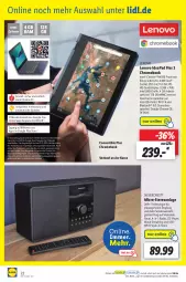 Gazetka promocyjna Lidl - Aktionsprospekt - Gazetka - ważna od 26.02 do 26.02.2022 - strona 22 - produkty: angebot, auto, celeron, google play, Intel, lautsprecher, lenovo, lion, microsd, Mp3, ndk, Radio, rwe, Schal, Schale, silvercrest, Ti, tisch, uhd, usb