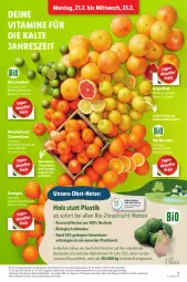 Gazetka promocyjna Lidl - Aktionsprospekt - Gazetka - ważna od 26.02 do 26.02.2022 - strona 3 - produkty: Abba, asti, Bau, bio, clementinen, discount, eis, elle, erde, frucht, früchte, grapefruit, Holz, Laufen, lebensmittel, limette, limetten, mandarine, mandarinen, Mett, metten, monitor, obst, Obst und Gemüse, orange, orangen, pril, reis, ring, Schal, Schale, Ti, und gemüse, vita, Vitamine, zitrone, zitronen