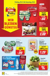 Gazetka promocyjna Lidl - Aktionsprospekt - Gazetka - ważna od 26.02 do 26.02.2022 - strona 42 - produkty: Alwa, angebot, aufstrich, Bona, brot, brotaufstrich, coupon, decke, eis, fleisch, fleischsalat, gutschein, joghur, joghurt, LG, Milbona, mineralwasser, Müller, nuss, pudding, ritter, ritter sport, rosen, Rosenkohl, salat, Sport, telefon, Ti, wasser, ZTE