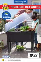 Gazetka promocyjna Lidl - Aktionsprospekt - Gazetka - ważna od 26.02 do 26.02.2022 - strona 46 - produkty: abdeckhaube, angebot, dell, eis, elle, ente, Garten, Gewächshaus, Mode, Parkside, reis, Ti, ZTE