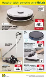 Gazetka promocyjna Lidl - Aktuelle Onlineshop-Highlights - Gazetka - ważna od 31.12 do 31.12.2022 - strona 16 - produkty: akku, alexa, amazon alexa, Behälter, bodenstaubsauger, erde, Lampe, mac, ndk, Saugroboter, silvercrest, staubsauger, Ti, ZTE