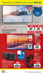 Gazetka promocyjna Lidl - Aktuelle Onlineshop-Highlights - Gazetka - ważna od 31.12 do 31.12.2022 - strona 34 - produkty: akku, auer, dvb, DVB-T, eis, elle, HDMI, kopfhörer, Mp3, ndk, qled, silvercrest, smartwatch, Sport, Ti, tuner, uhd, usb, wandhalterung, wasser, ZTE